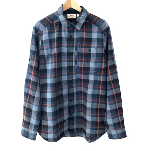 Fjallraven Other - Fjallraven Fjallglim Plaid Long Sleeve Shirt - Blue - Large